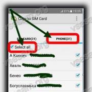 Si të kopjoni kontaktet në një kartë SIM Android